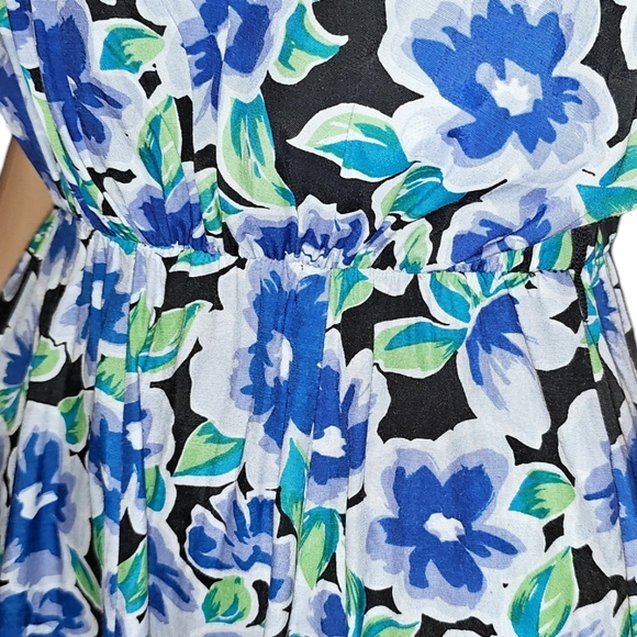 Vintage Tareti By Howard Levi Floral Dress - Picture 4 of 5
